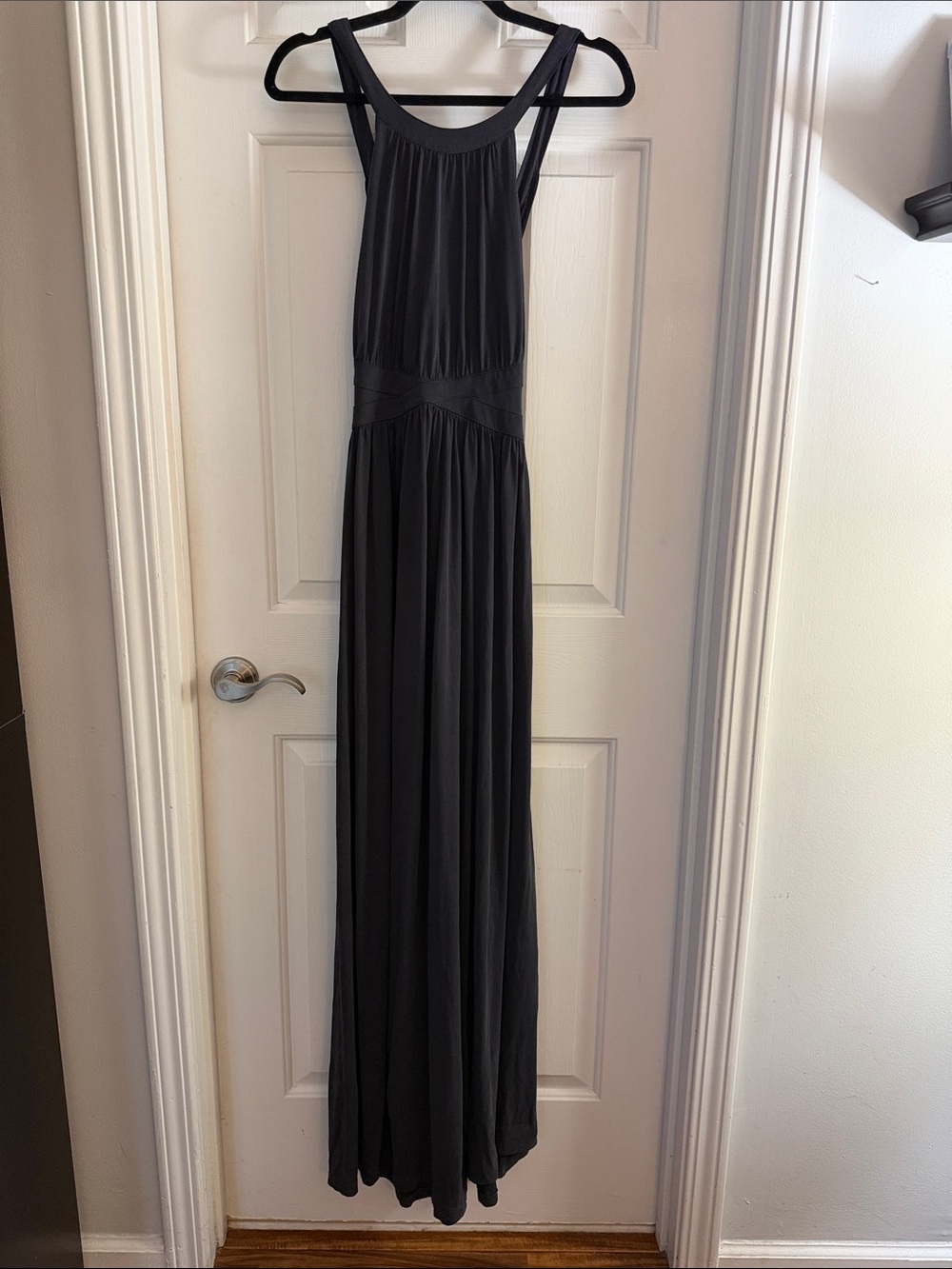 Silence and noise charcoal grey Women's Sleeveless Maxi Dress large